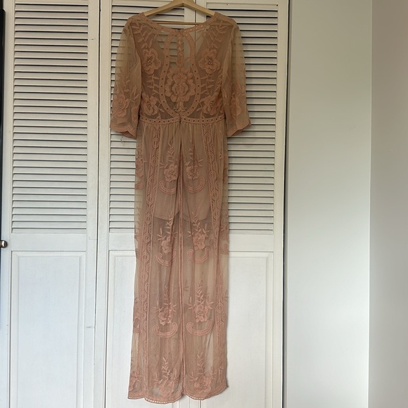 Pink Lace Dress - Picture 3 of 3